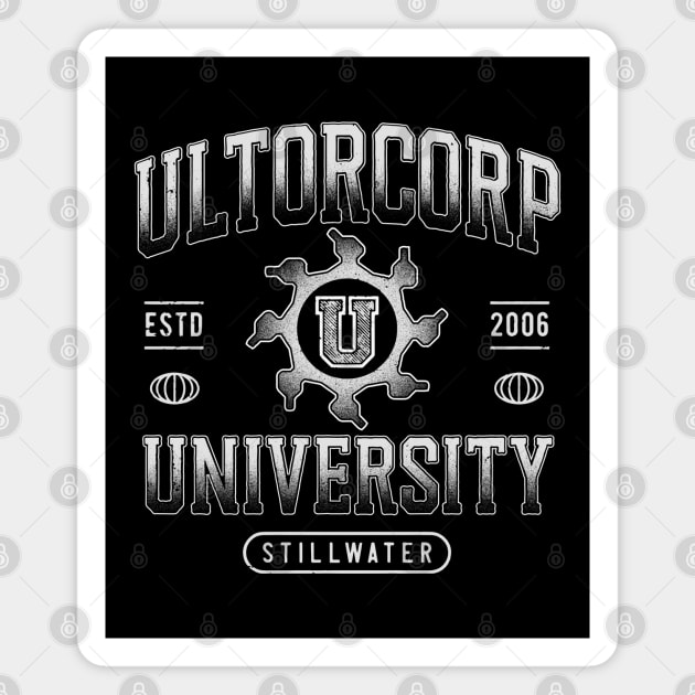 Ultor University Crest Magnet by Lagelantee